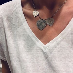 Gas Bijoux love necklace silver